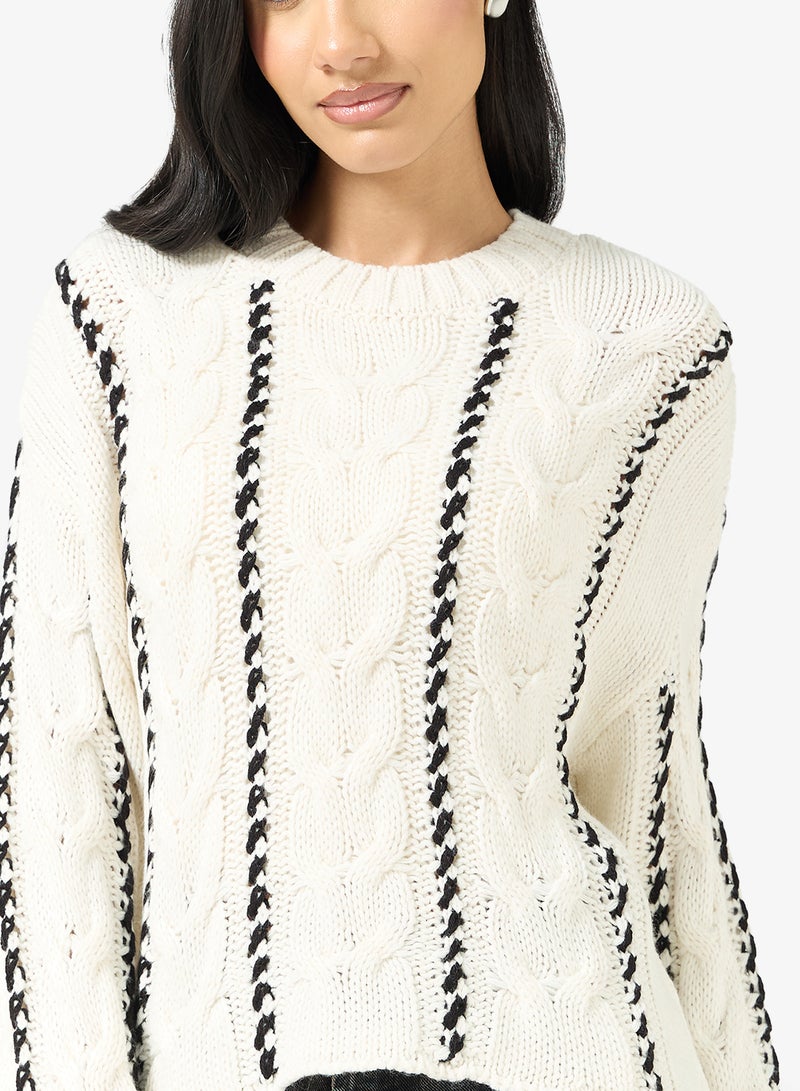 ONLY Onltessa Pull Over Knitted Sweater - Image 3