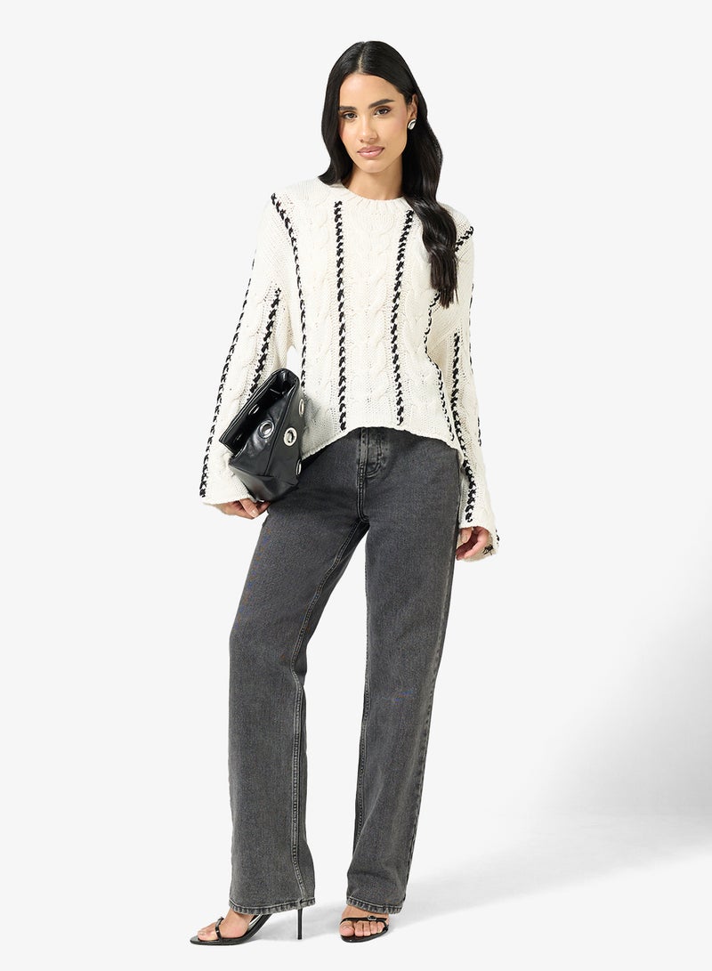 ONLY Onltessa Pull Over Knitted Sweater - Image 4