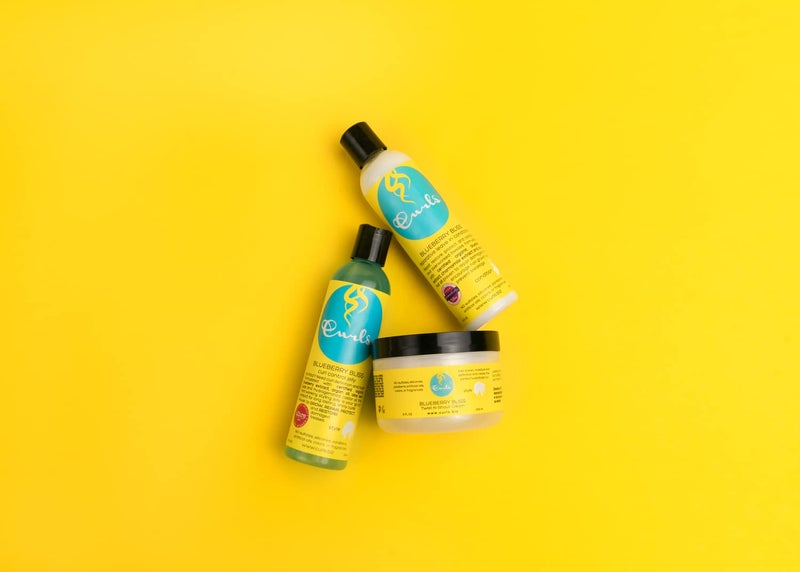 Curls Blueberry Bliss Reparative Leave In Conditioner - 8 oz, Helps Repair Damage and Prevent Breakage, Conditioner for Curly Hair, Wavy, and Coily Hair Types - Image 5