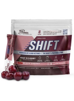 Real Ketones BHB Exogenous Ketones Drink Mix Packets Keto Electrolytes Powder Packets No Sugar with 4 Main Fasting Electrolytes Plus Hydrating Patented Keto BHB - 30 Count Black Cherry  - Image 1