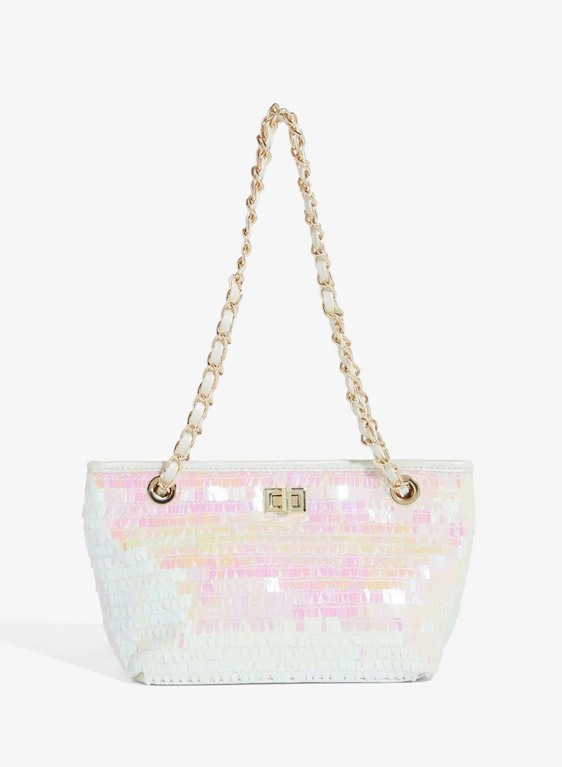 Chain Detailed Tote