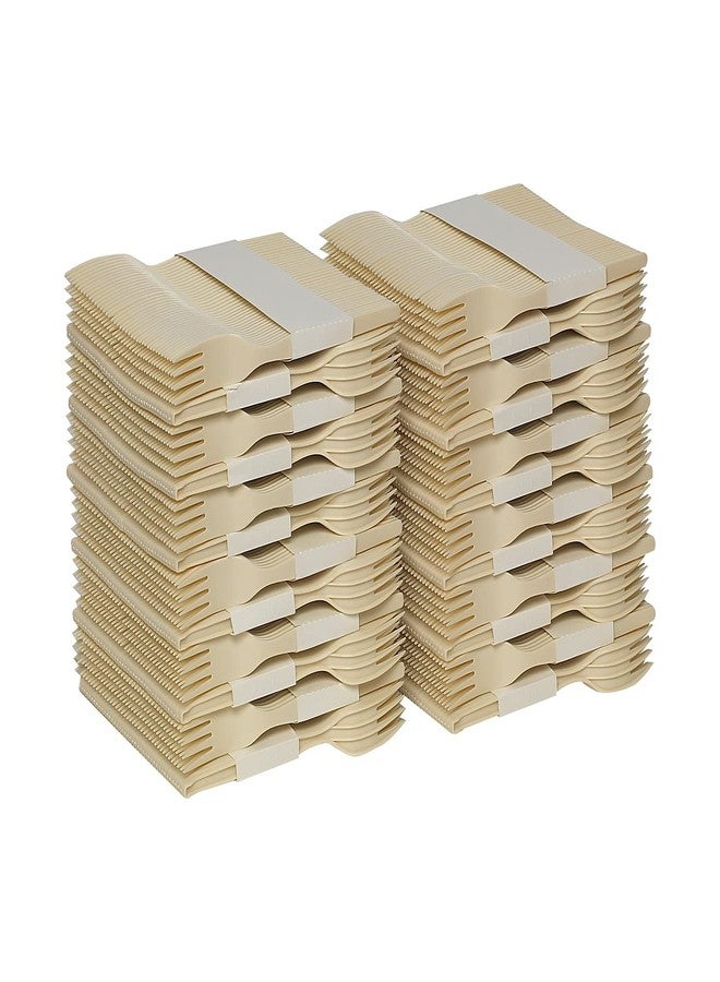 Dixie Ssf11b Smartstock Plastic Cutlery Refill, Forks, 6 1/2-Inch, Beige, 40/Pack, 24 Packs/Case - Image 5