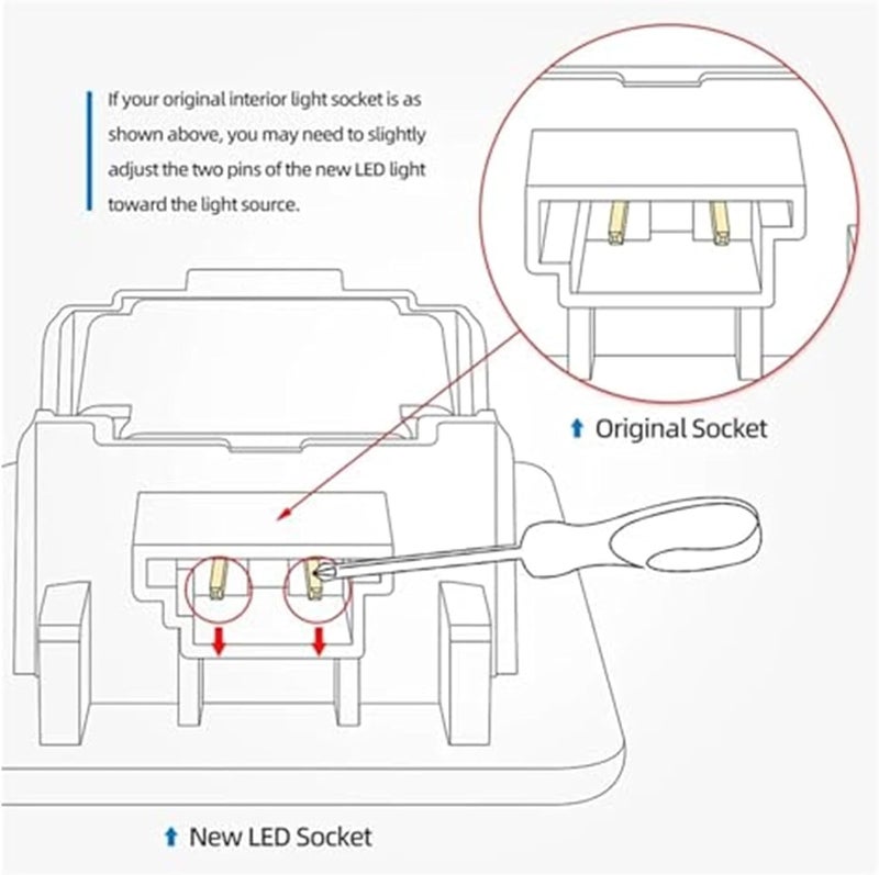 Wivplex White SMD Trunk and Number Plate Light for Land Rover - Image 2
