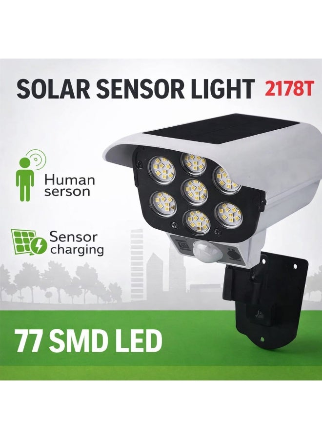 Solar Sensor Light – Motion Activated Outdoor LED Security Lamp - Image 1