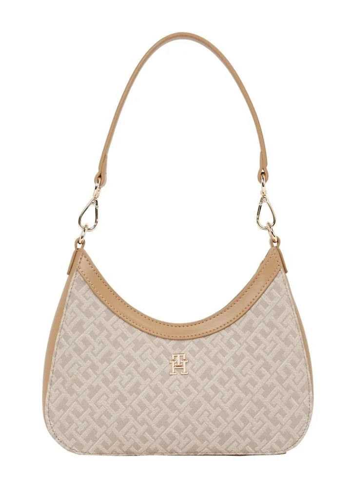 تومي هيلفيغر Logo Detailed  Zip Over Satchel