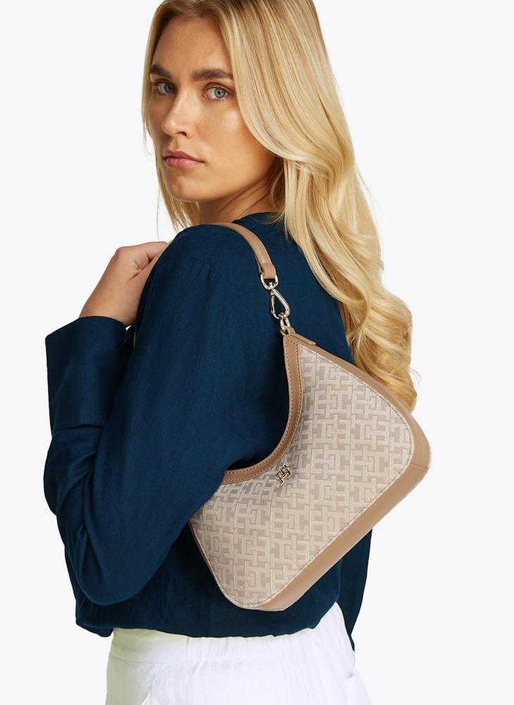 TOMMY HILFIGER Logo Detailed  Zip Over Satchel  - Image 5