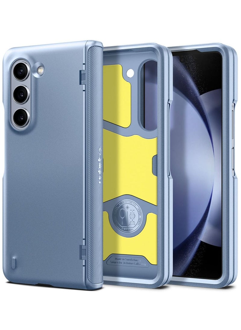 Spigen - Slim Armor Pro Samsung Galaxy Fold 5 Case Cover [Hinge Coverage] - Sierra Blue - Image 1