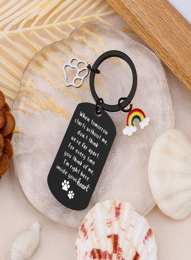 Dayofun Gifts for Loss-of Dog - Rainbow Bridge Dog Memorial Keychain Sympathy Bereavement Gifts for Pet Lovers Memorial Gift - Image 3