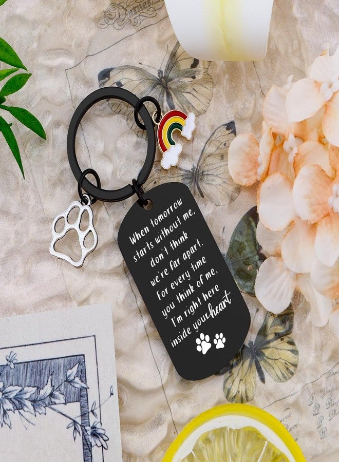 Dayofun Gifts for Loss-of Dog - Rainbow Bridge Dog Memorial Keychain Sympathy Bereavement Gifts for Pet Lovers Memorial Gift - Image 4
