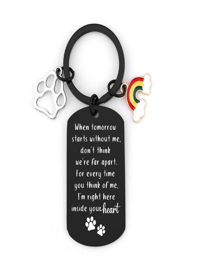 Dayofun Gifts for Loss-of Dog - Rainbow Bridge Dog Memorial Keychain Sympathy Bereavement Gifts for Pet Lovers Memorial Gift - Image 1