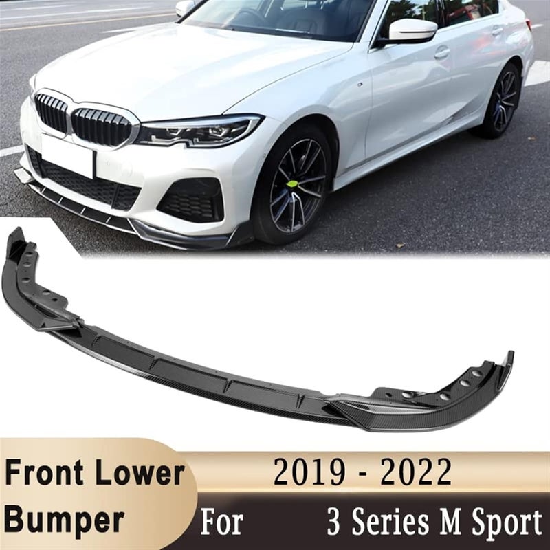 Wivplex Car Front Lower Bumper Lip Spoiler for 3 Series G20 G28 M Sport - Image 2