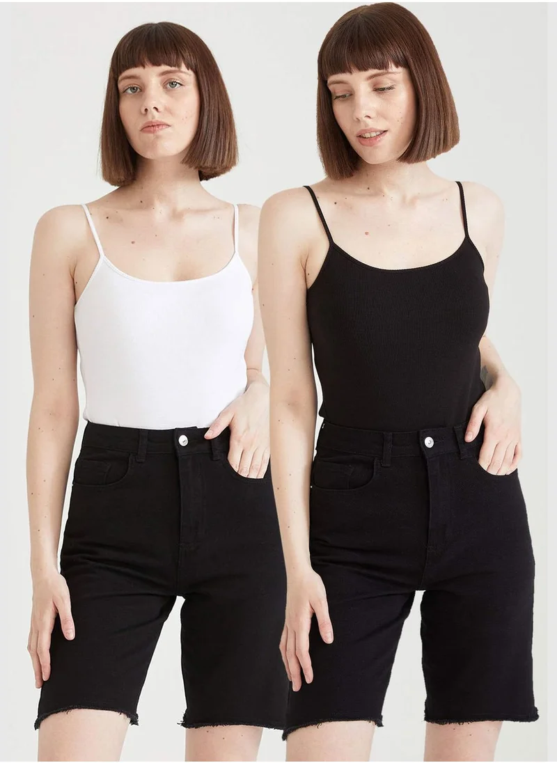 DeFacto Basic Slim Fit Strappy Body