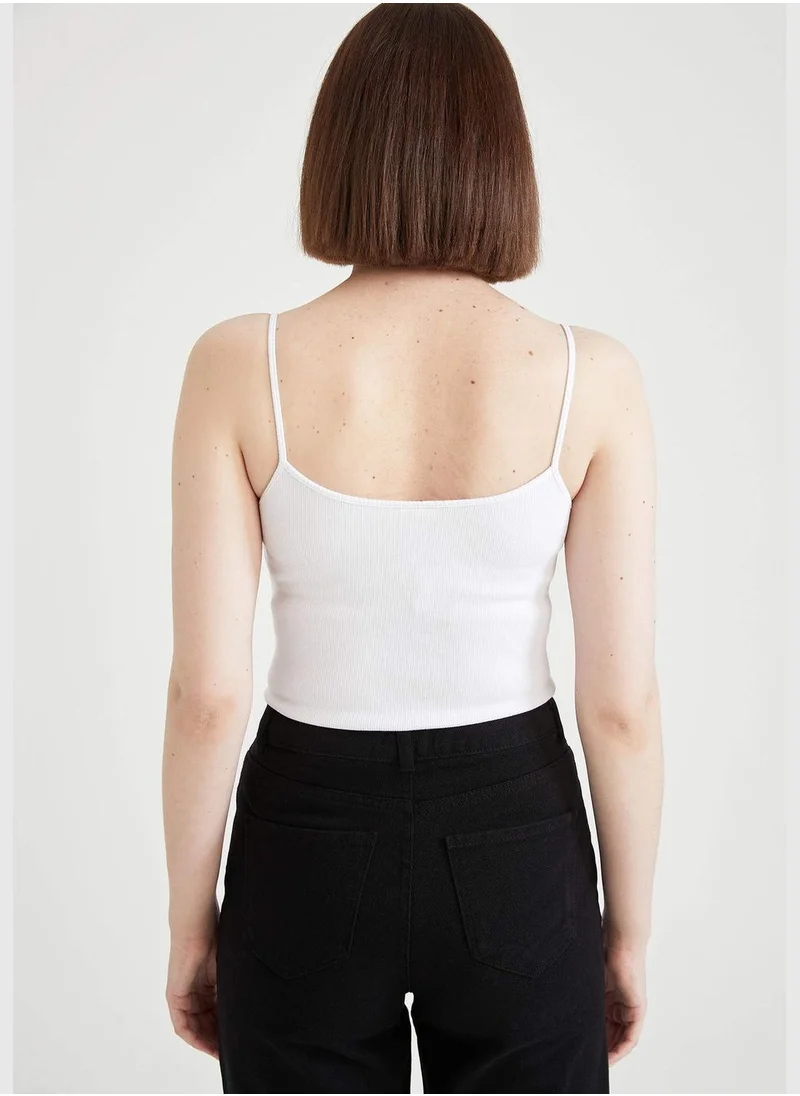 DeFacto Basic Slim Fit Strappy Body