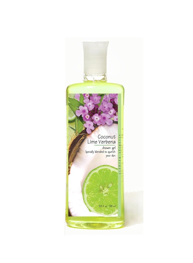 Scented Secrets Shower Gel, Coconut Lime Verbena , 12.8 Ounce