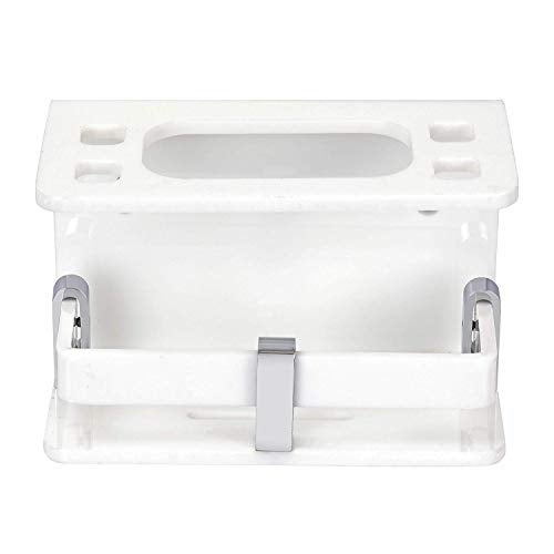 Denique Acrylic Toothbrush and Toothpaste Wall Mounted Holder for Family Home Bathroom - Image 3
