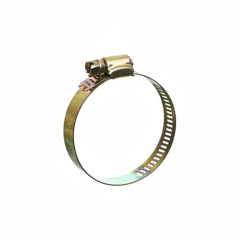 Universal Metal Hose Clamp Adjustable Worm Drive Pipe Clip Heavy Duty Gas Hose Clamp Rust Resistant Fastening Clamp for Air Water Fuel Hoses 5 Pecies (1 Inch) - Image 2