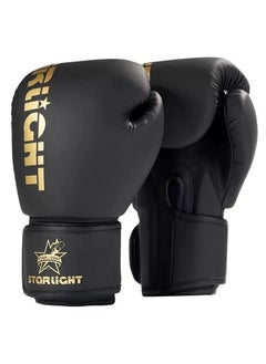 Starlight Professional Thickened Full Finger Boxing Gloves for Children Adults Black  - Image 1