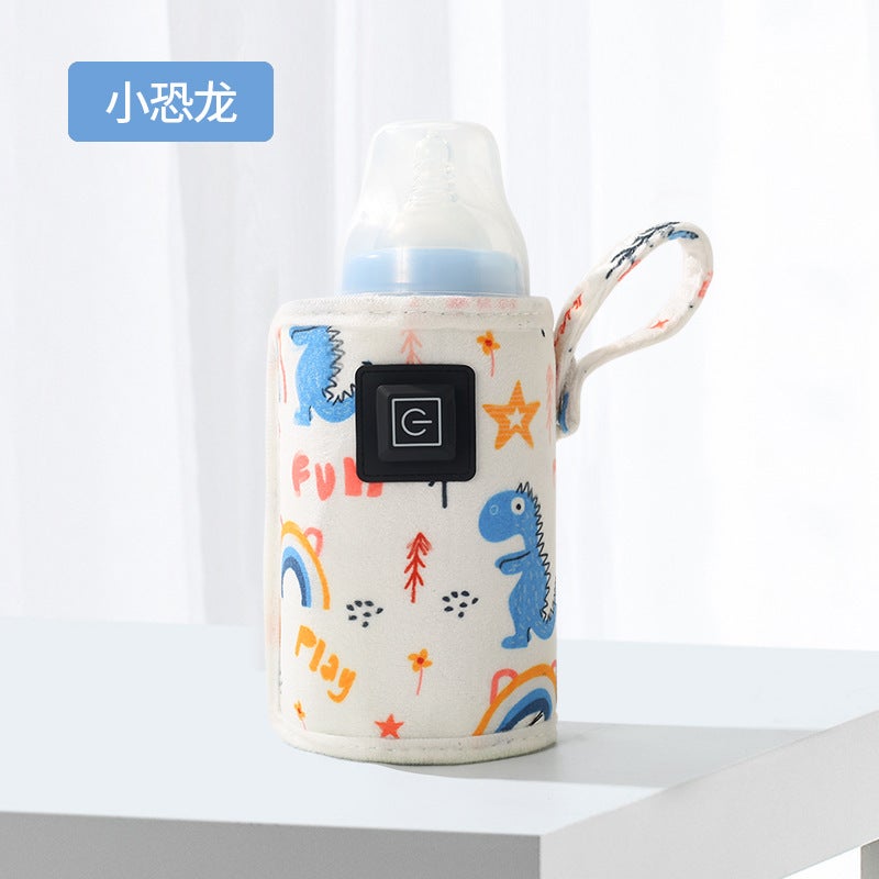 Bottle Insulation Cover Usb Heating Constant Temperature Milk Warmer Outdoor Portable Car Bottle Cover Bottle Protective Cover - Image 1