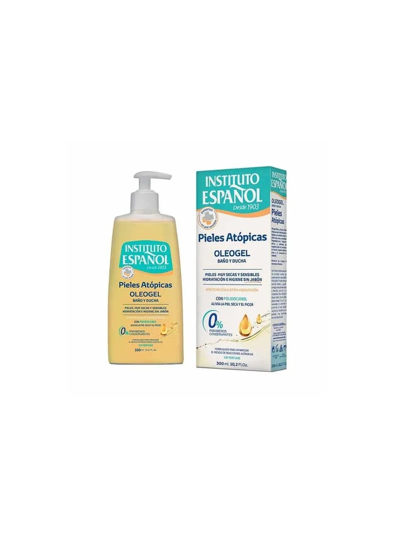 Instituto Espanol ATOPIC SKIN BATH OIL-GEL 300ML - Image 2