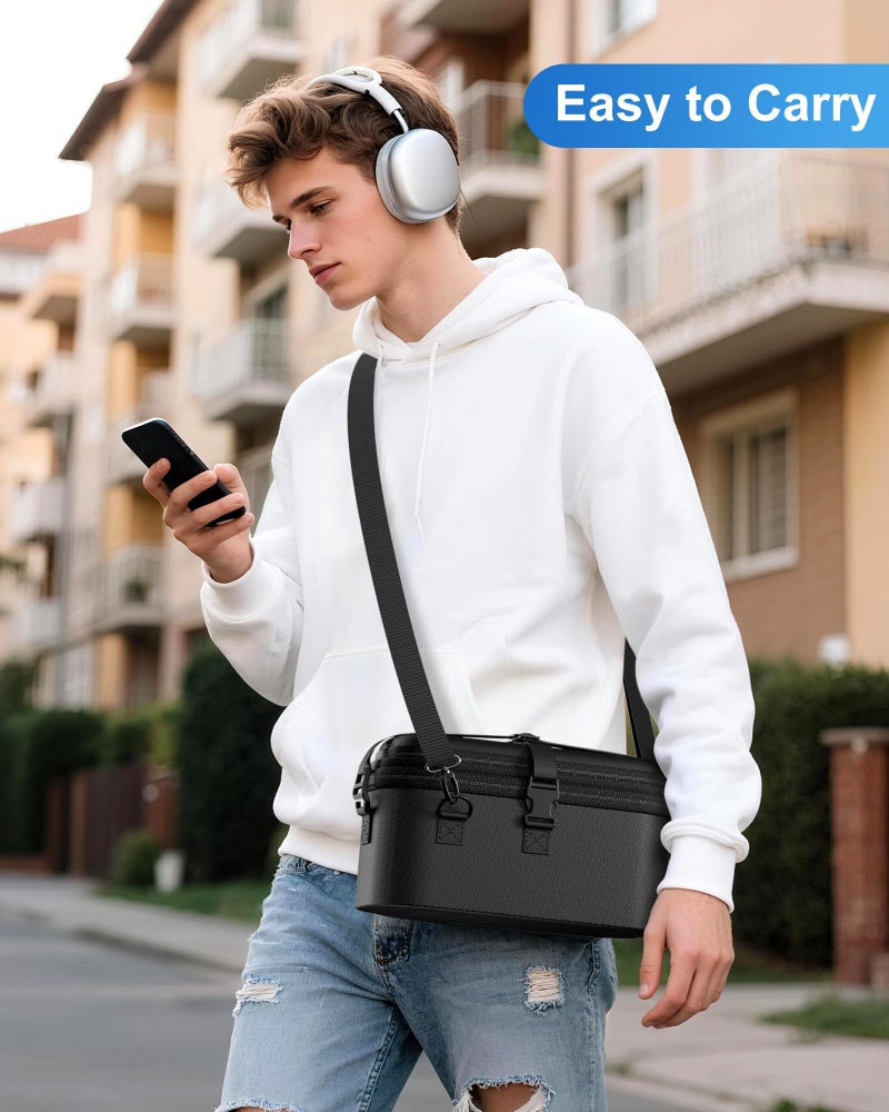 ProCase All-in-One Carrying Case for Nintendo Switch 2, Dual-Layer Hard Shell Travel Bag for Console, Dock, Controllers & Accessories, Protective Storage Case, Large Capacity - Black - Image 2