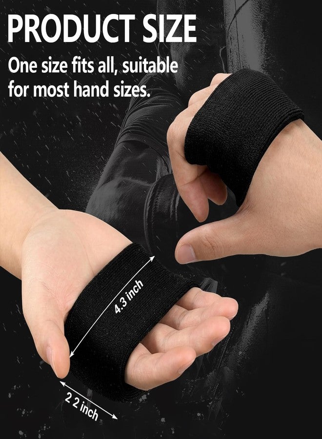 Conderyang 2PCS Knuckle Guards for Boxing Gel Hand Guard Protection Boxing Knuckle Pads Gel Hand Wraps for Men Women Fitness Athletes Muay Thai Kickboxing MMA Combat Sports Training Sparring Supplies (Black) - Image 2