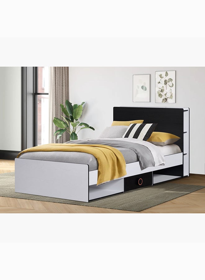 Home Box Gamerz Smart Bed With Headboard Storage And 2 Drawers 219.5 x 100 x 125 cm - Image 5