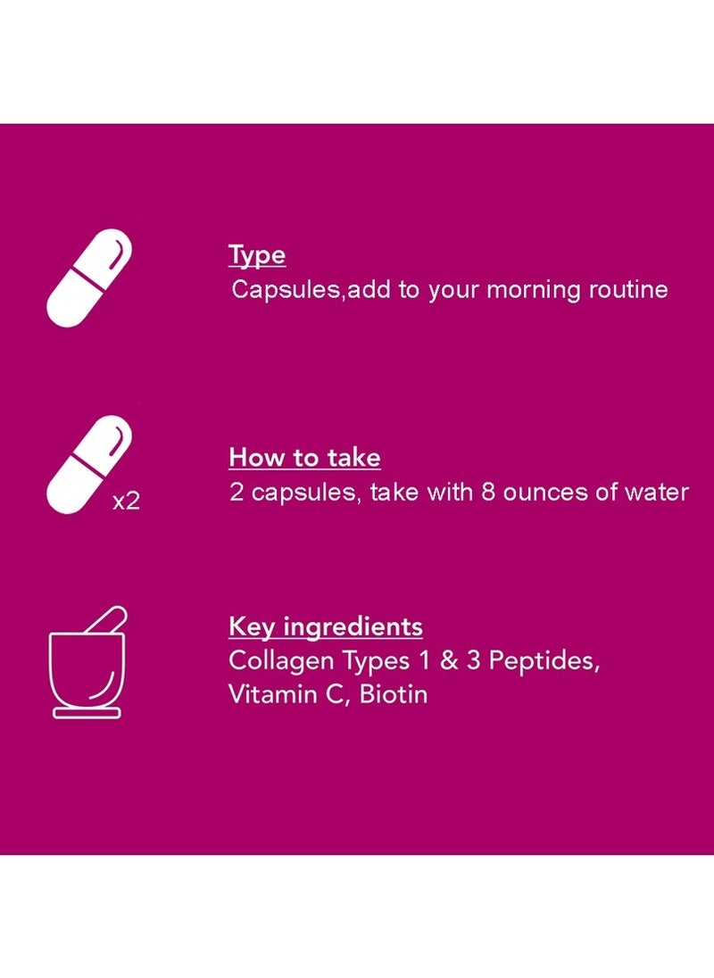 Lifecell - Super Collagen Peptides + Vitamin C & Biotin, Promotes Healthy Hair, Beautiful Skin, and Nail Support, Dietary Supplement - Image 1
