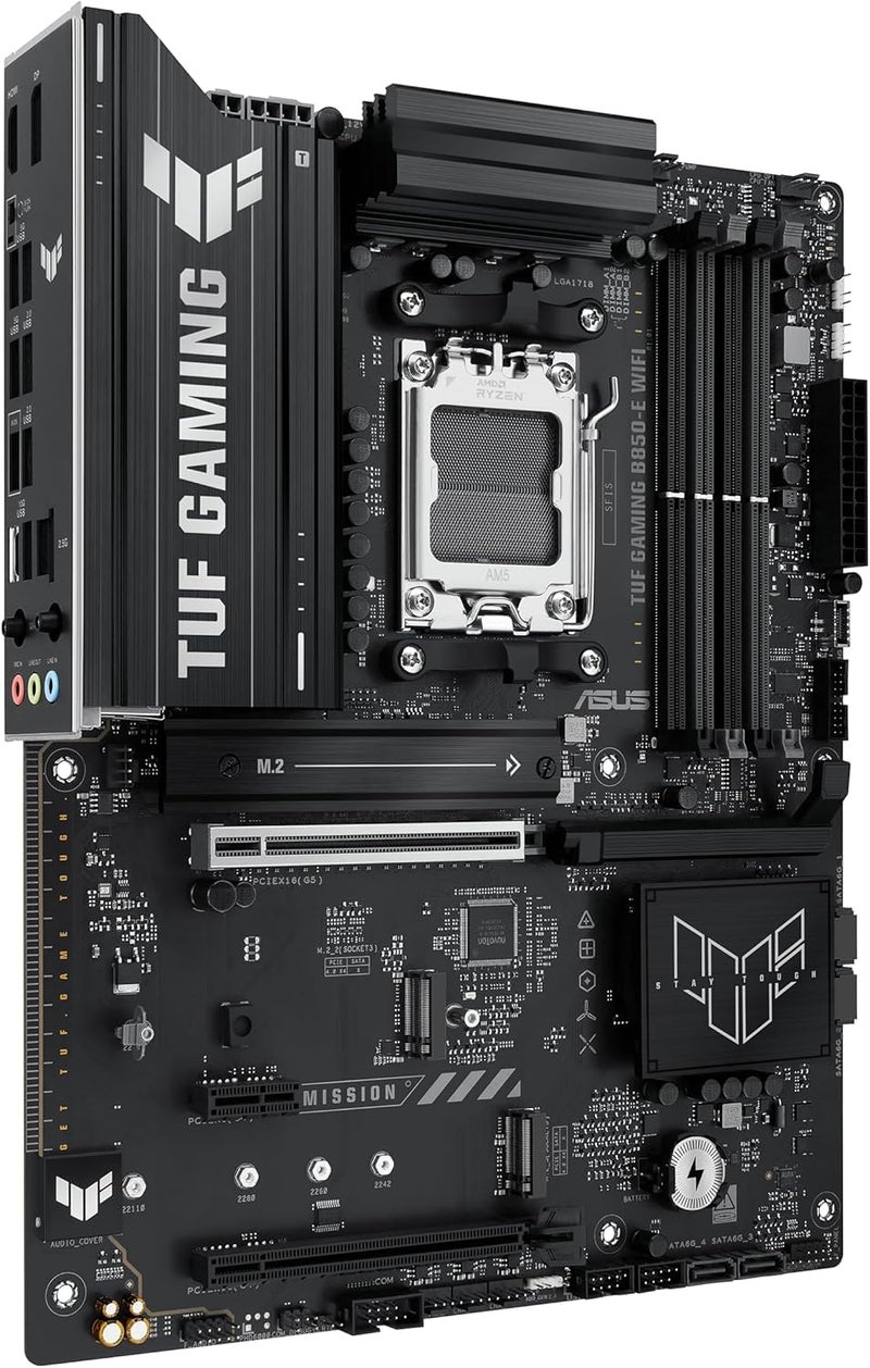MICRO CENTER AMD Ryzen 5 7600X CPU Processor with ASUS TUF Gaming B850-E WiFi ATX Motherboard (DDR5, PCIe 5.0, Wi-Fi 6E, USB 20Gbps Type-C) - Image 4