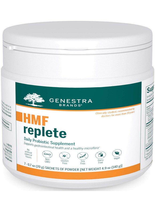 Genestra Brands HMF Replete | Probiotic Formula to Support Healthy Gut Flora | 7 Sachets - Image 1