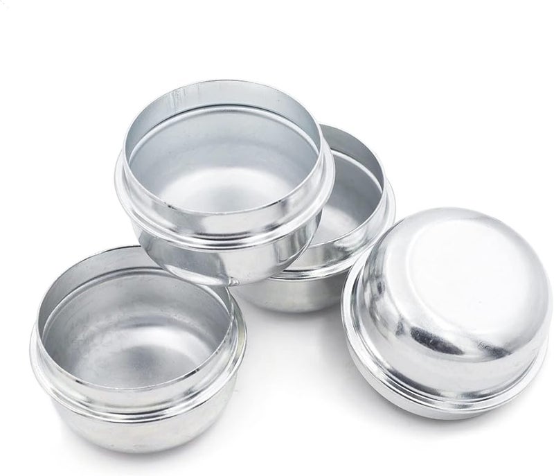 4Pcs 50mm Chrome Dust Wheels Center Caps Fit For 1 9in Trucks Pickups Trailers RVs - Image 5