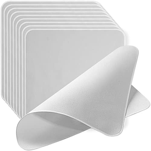 AAwipes Polishing Cloths (6.3" X 6.3" Grey Superfine) Compatible with Apple iPhone, iPad, MacBook, iWatch, Soft & Nonabrasive Premium Microfiber Cleaning Cloths (10 Packs Grey) - Image 1