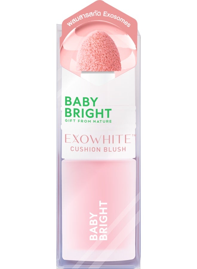 Baby Bright Exowhite Cushion Blush Color Deep Pink # 01 - Image 4