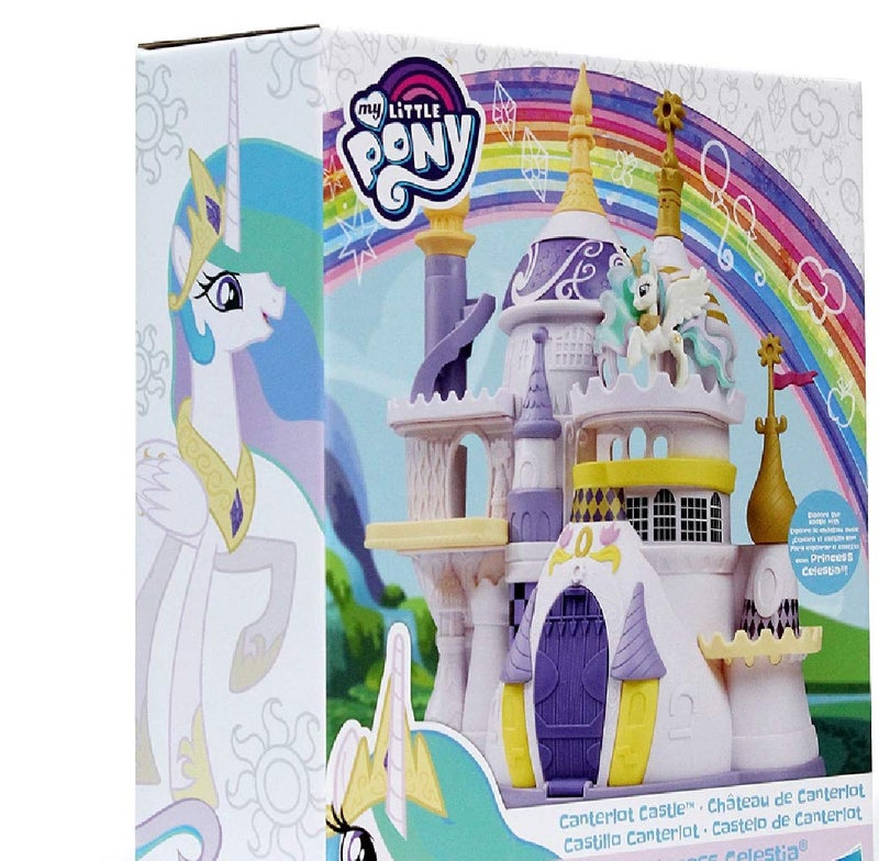 My Little Pony Canterlot Castle Playset with Princess Celestia Figure and Accessory - Image 2