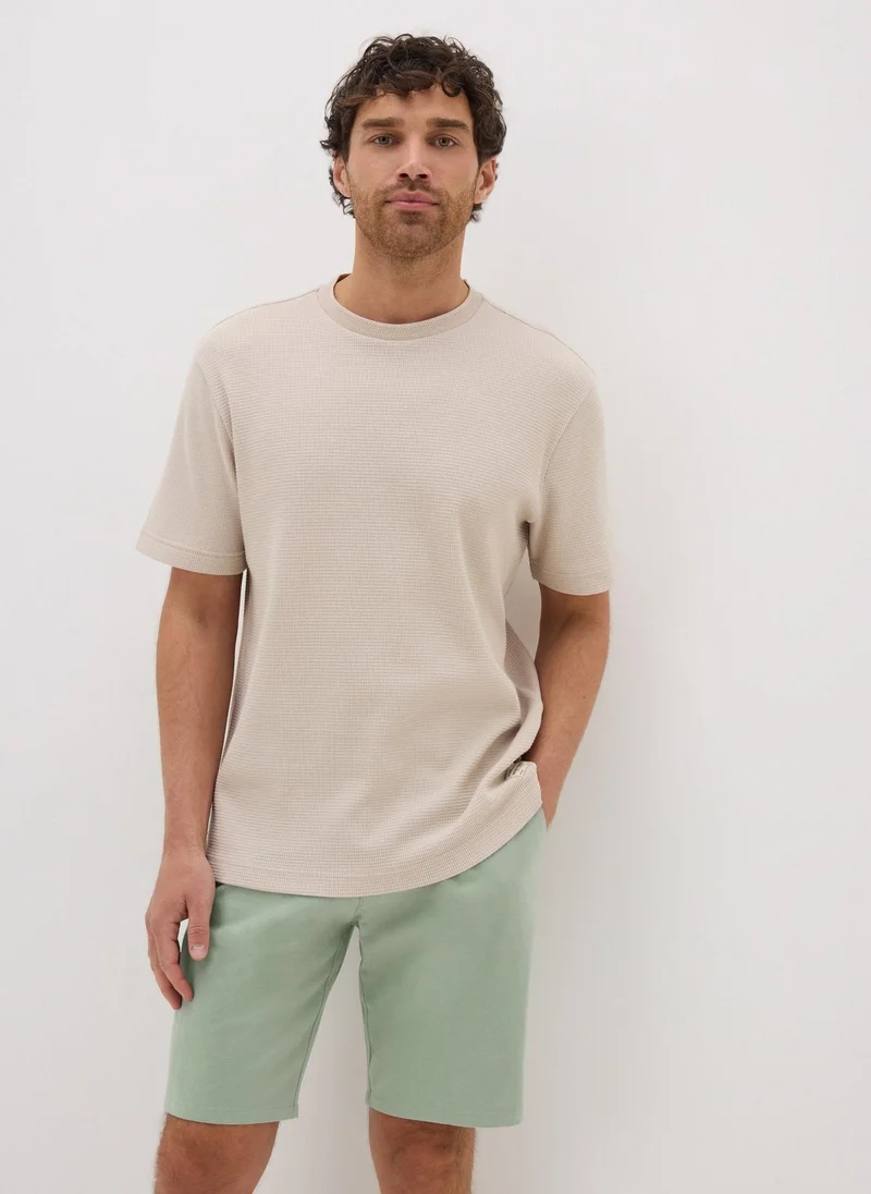 Matalan Sage Straight Fit Chino Shorts