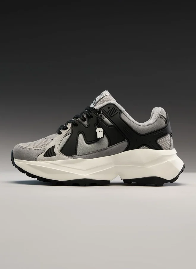 The Souled Store  The Souled Store Men Raptors V2 Colourblocked Multi Low Top Sneakers  | Best Price UAE