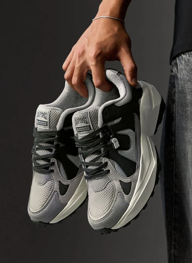 The Souled Store The Souled Store Men Raptors V2 Colourblocked Multi Low Top Sneakers