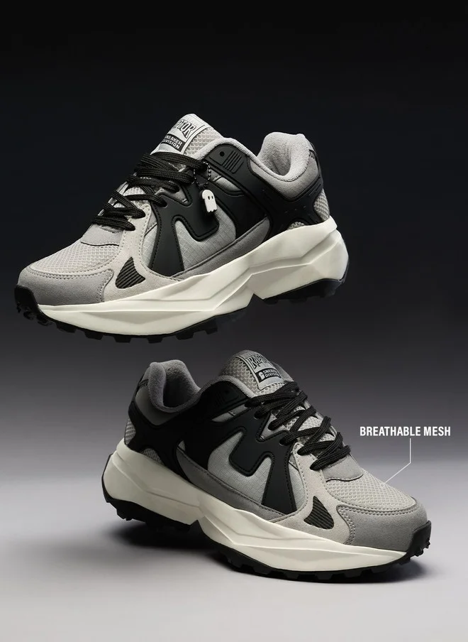 The Souled Store  The Souled Store Men Raptors V2 Colourblocked Multi Low Top Sneakers  | Best Price UAE