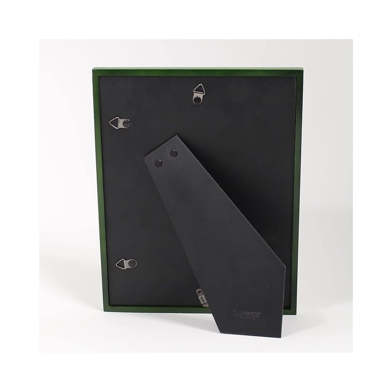 Lawrence Frames Collection Wood Certificate Picture Frame Gallery, Green, 8.5x11 - Image 3