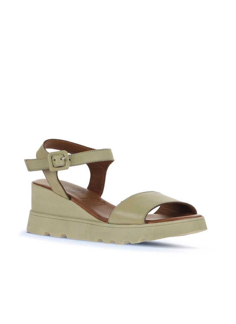 BUENO Women's Wedge Sandals – Strappy Open-Toe Design with Ankle Buckle Closure and Cushioned Sole for Stylish All-Day Wear - Image 2