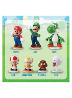 Epoch Games Super Mario Blow Up! Shaky Tower Balancing Game, Tabletop Skill and Action Game with Collectible Super Mario Action Figures  - Image 4