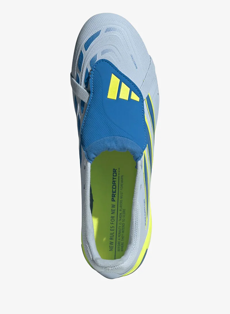اديداس حذاء كرة قدم للأرضيات الصلبة Predator League Fold-Over Tongue
