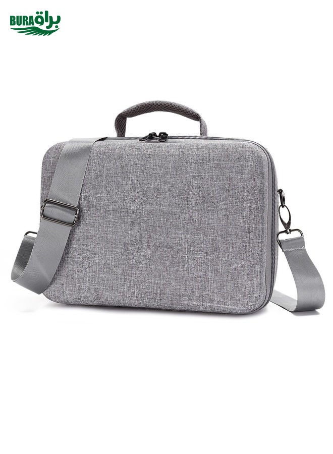 BURAQ For DJI Mini 2 SE Grey Shockproof Carrying Hard Case Shoulder Bag, Size: 29 x 19.5 x 12.5cm (Black)  - Image 3