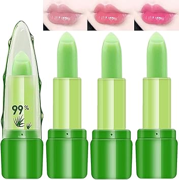 Long Lasting Crystal Jelly Aloe Vera Lipsticks Temperature Color Changing Lip Balm Moisturizing lip scrub Glossy Finish Custom Shade Innovative Natural Beauty Makeup for Women flawless look 1 - Image 2