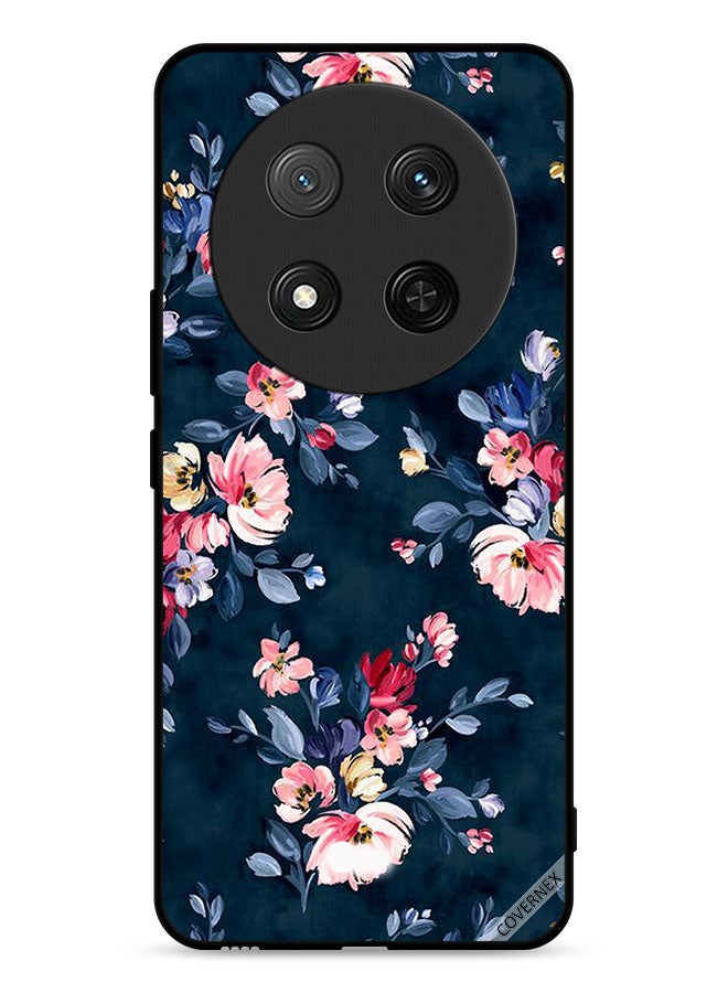 Covernex غطاء حماية لهاتف Honor X9c 5G مزخرف برسومات زهور يدوية - Image 1