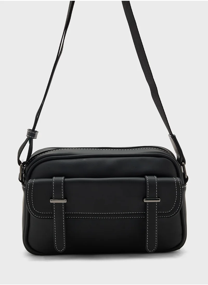 Robert Wood Casual Crossbody Messenger Bag
