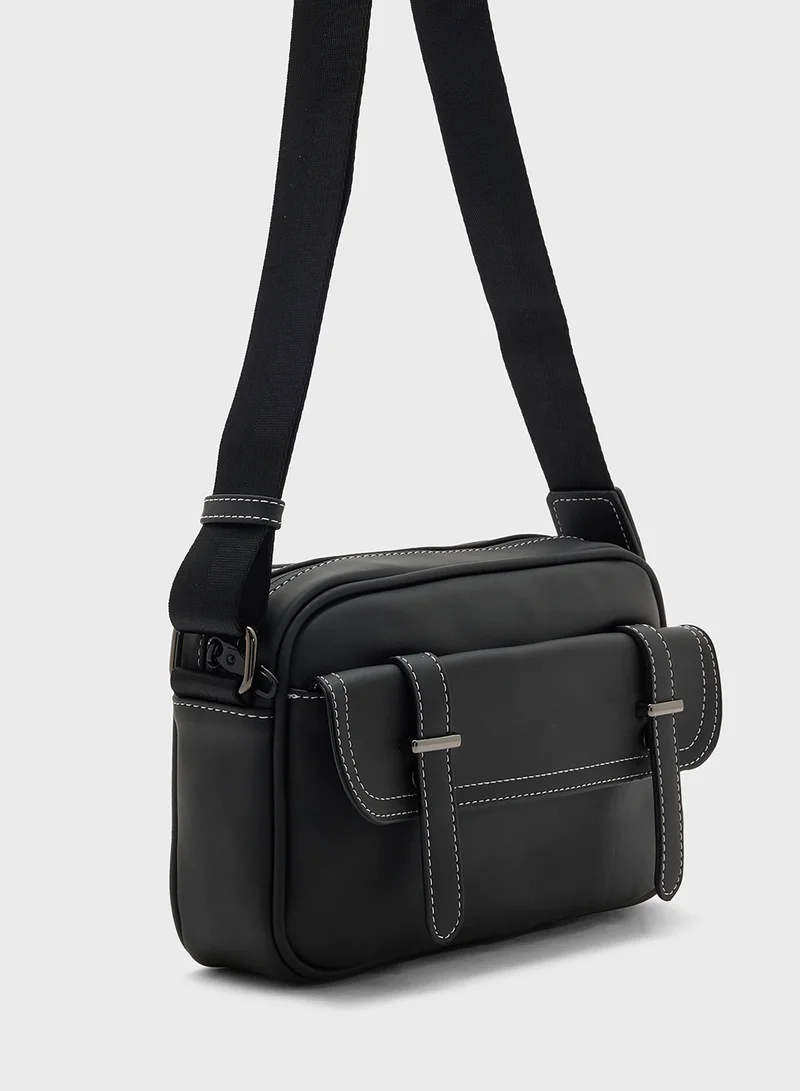 Robert Wood Casual Crossbody Messenger Bag