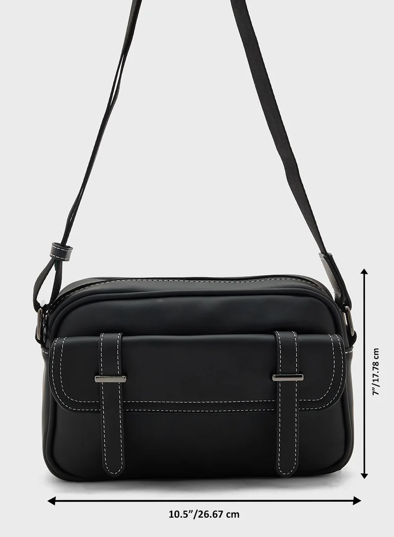 Robert Wood Casual Crossbody Messenger Bag