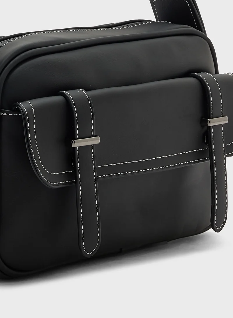 Robert Wood Casual Crossbody Messenger Bag