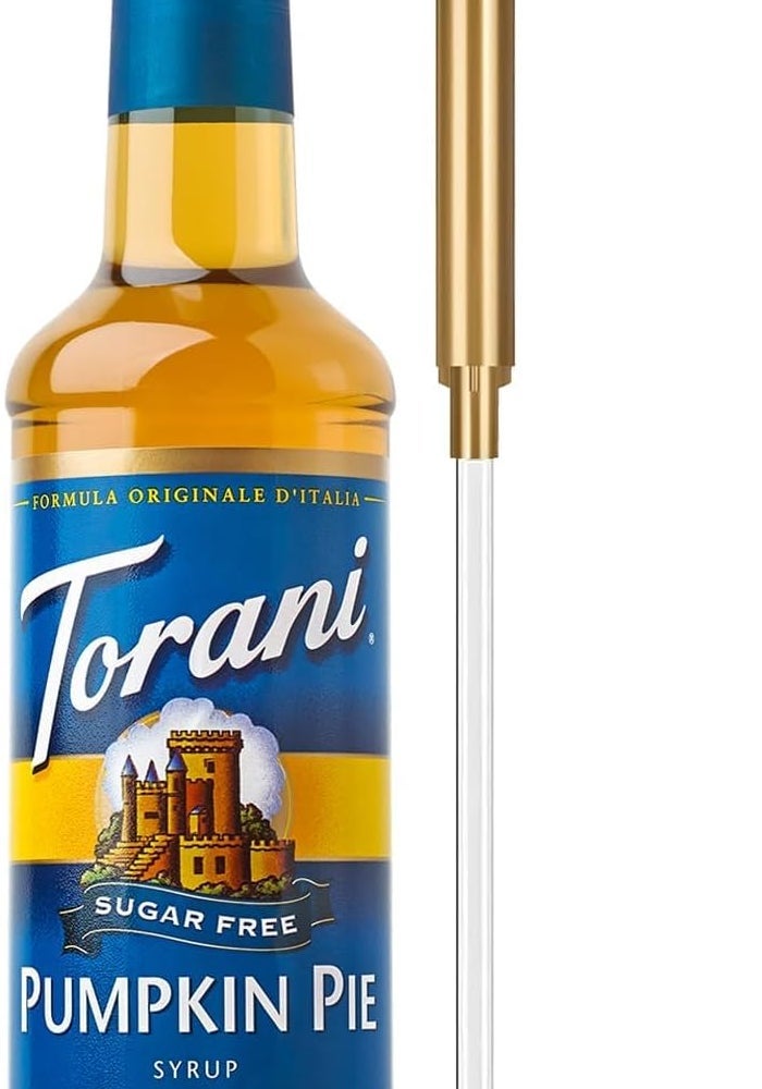 Torani شراب توراني خالي من السكر بنكهة فطيرة اليقطين مع مضخة - Image 1