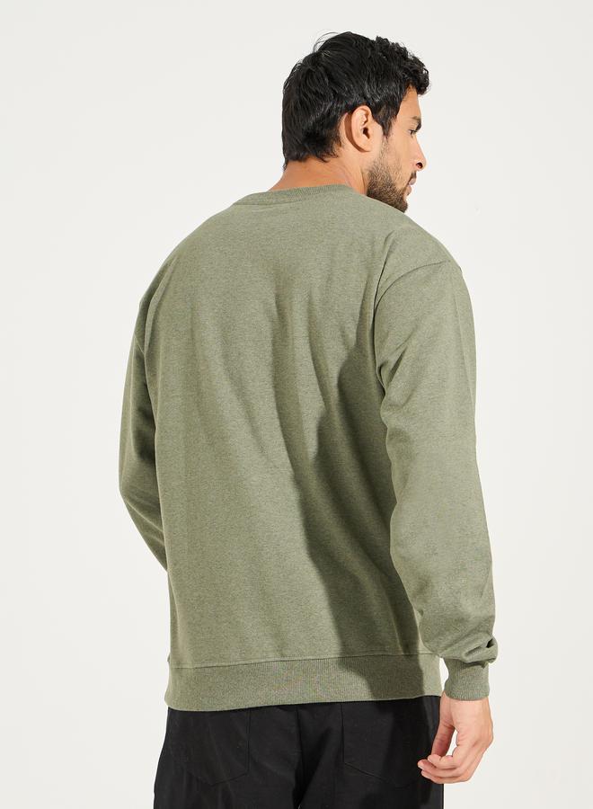 Styli Relaxed Fit Cotton Terry Sweatshirt - Image 5
